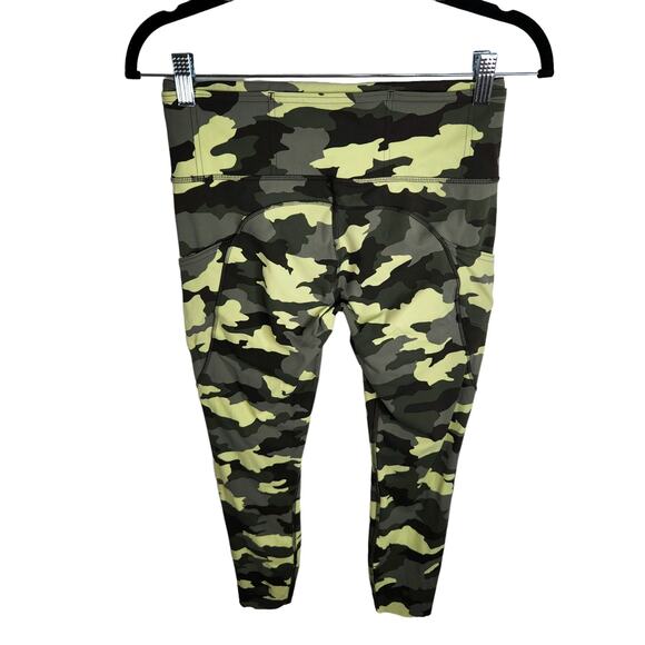 Lululemon Fast Free Tight 25" Non Reflect Nulux Heritage 365 Camo Crispin Size 8 - Picture 4 of 5